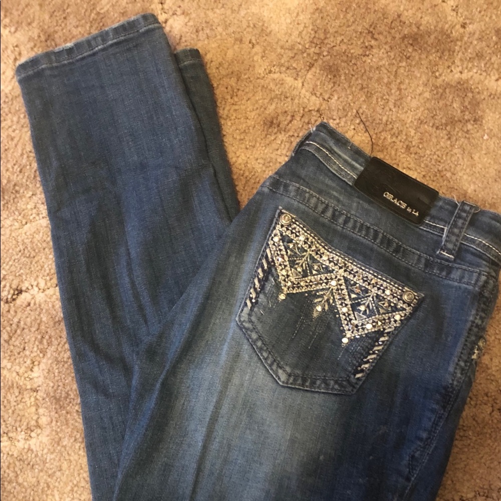 Grace in L.A. jeans
